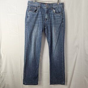 Tommy Bahama Jeans Mens 33x29 Blue Sand Drifter Relax Fit Straight Denim Stretch